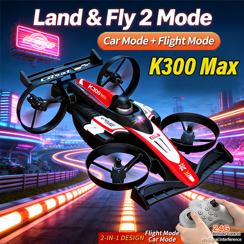 Drone Racing Flight Controller - Mini RC Flying Car Transformable 2