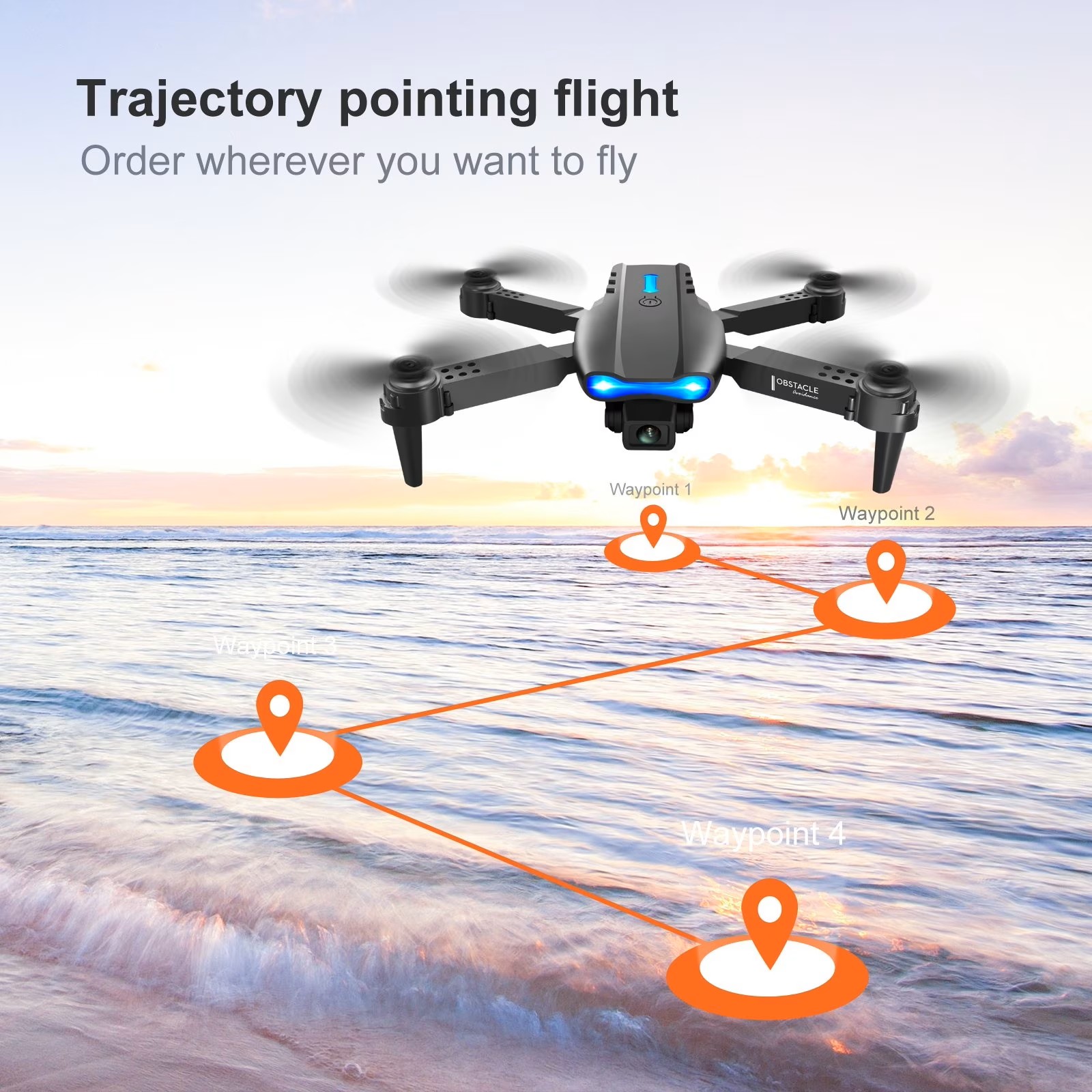 The 2026 upgraded E88 PRO MAX  - Drone Racing Camera incelemesi ve fiyatı