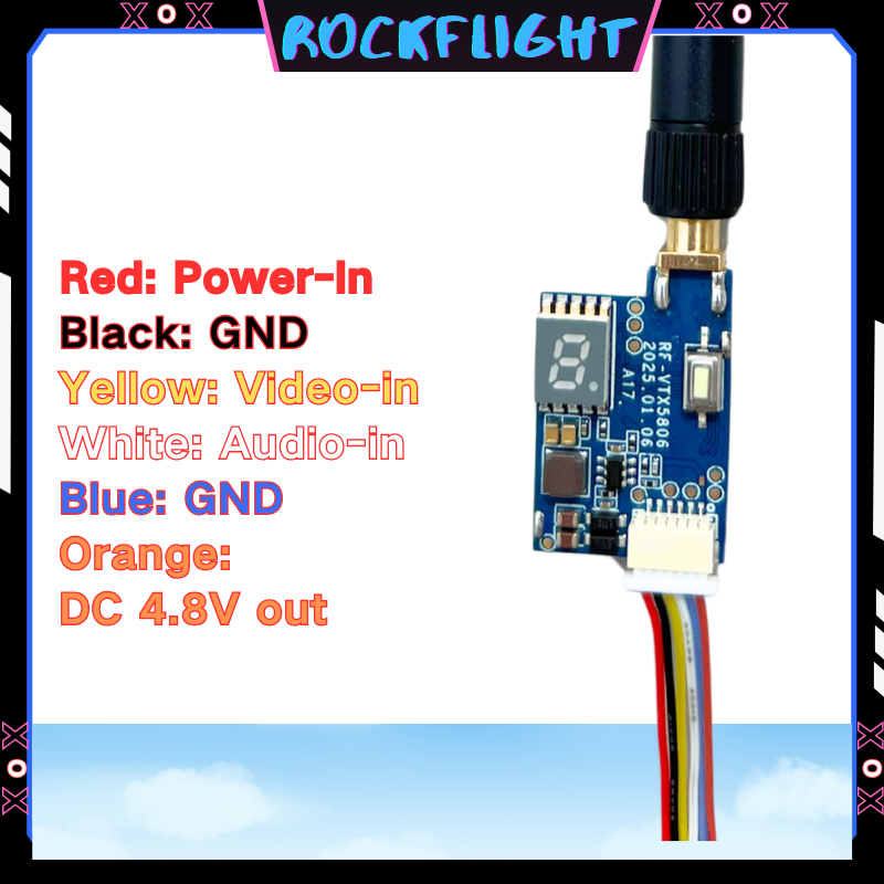 5.8GHz 48CH launcher 600mW Vid - Drone Racing Vtx incelemesi ve fiyatı