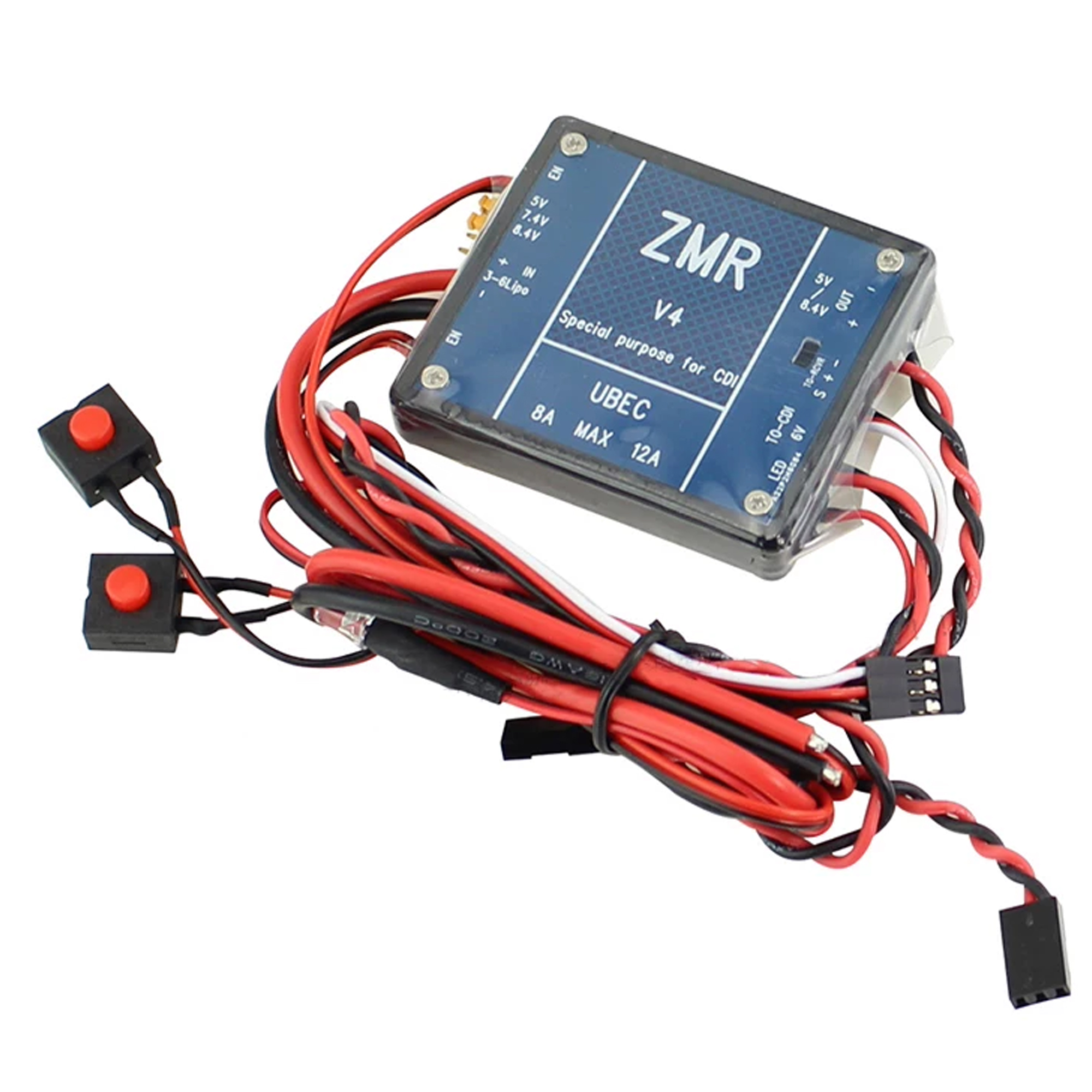UBEC V2 V3 V4 ZMR 8A Dual BEC  - Drone Racing Battery incelemesi ve fiyatı