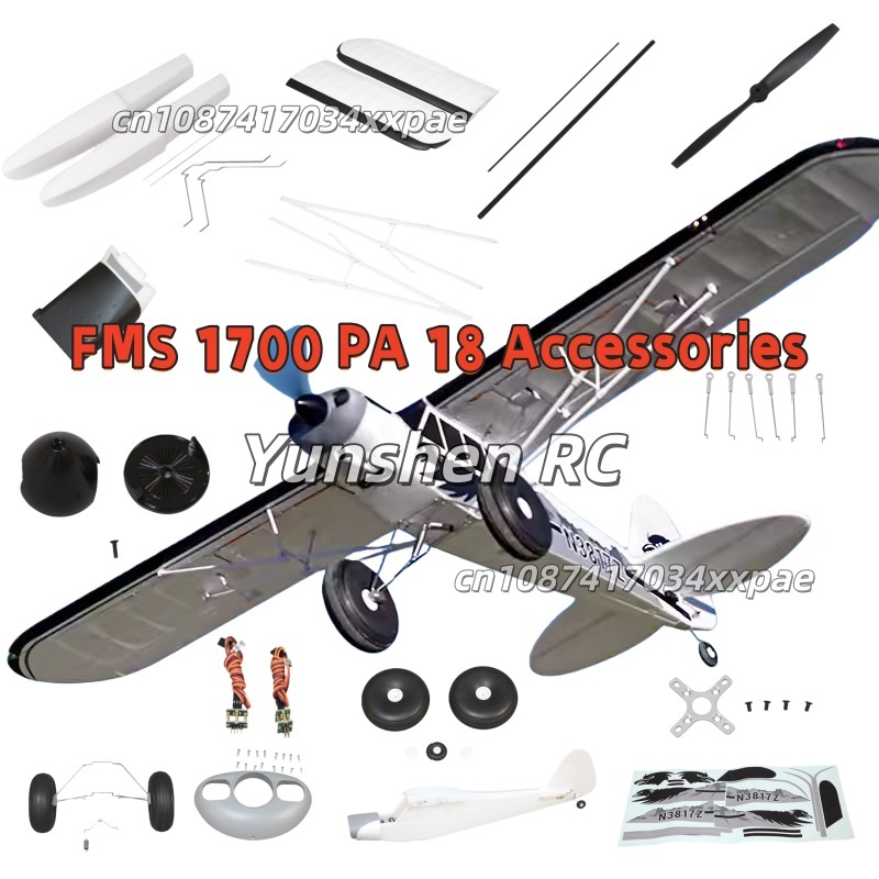 FMS RC Plane Decals For 1700mm - Drone Racing Motor incelemesi ve fiyatı