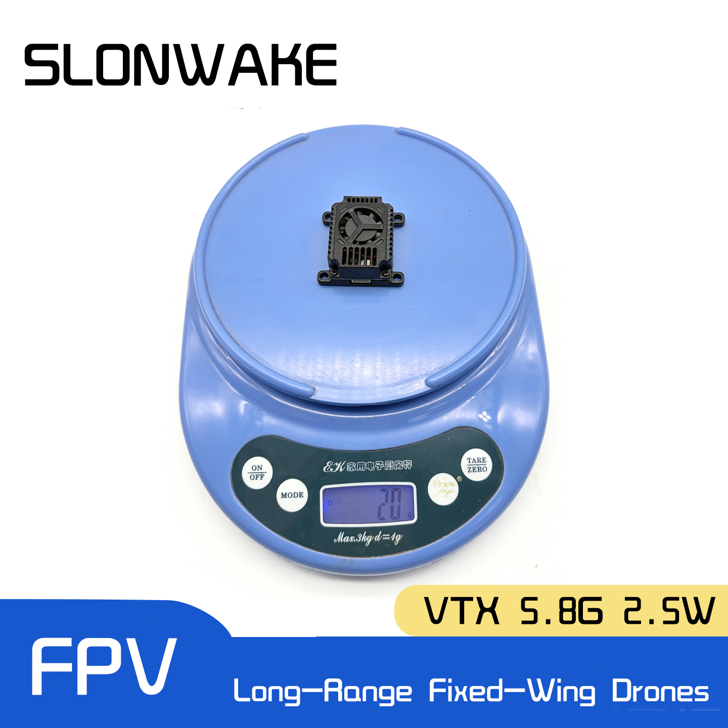 SLONWAKE 5.8G 48CH FPV Transmi - Drone Racing Vtx incelemesi ve fiyatı