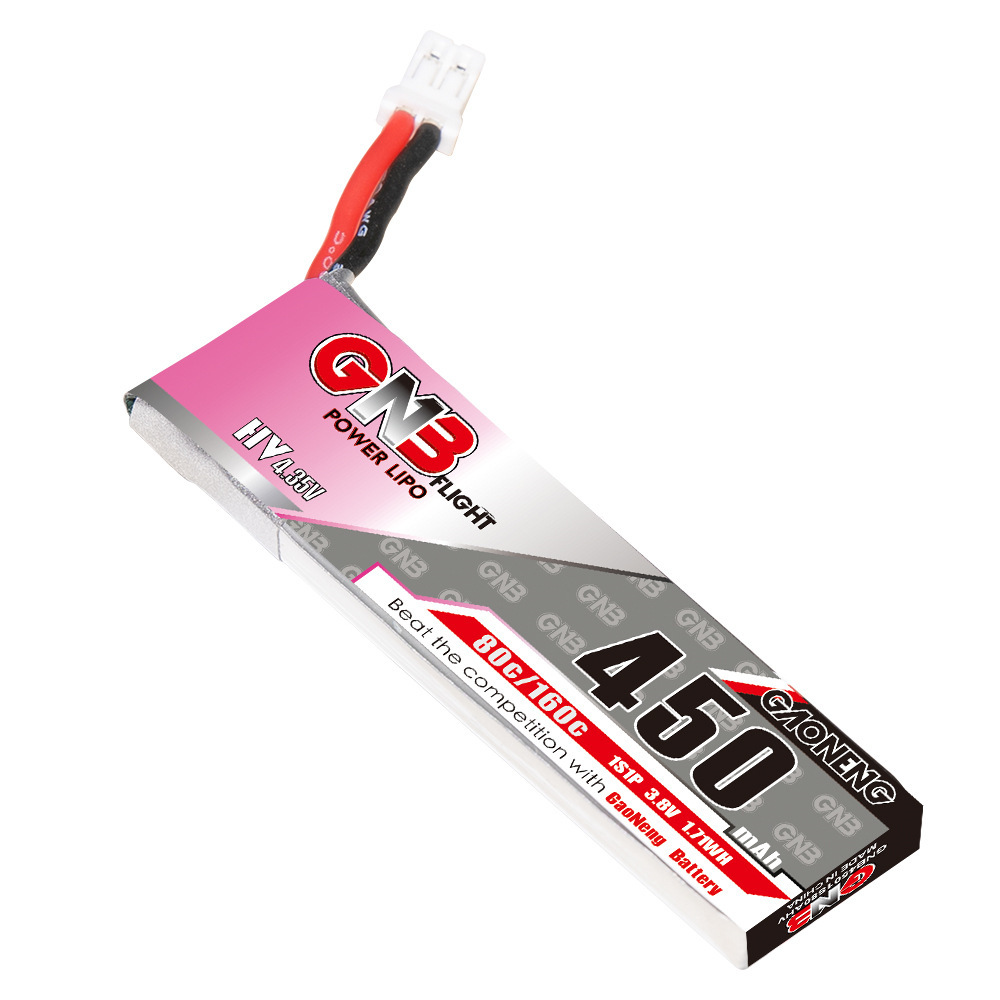 GNB HV 1S 3.8V 450mAh 80C/160C - Drone Racing Battery incelemesi ve fiyatı