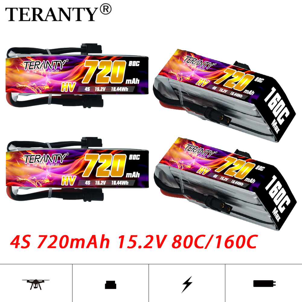 TERANTY 720mAh 4S 15.2V HV Lip - Drone Racing Battery incelemesi ve fiyatı