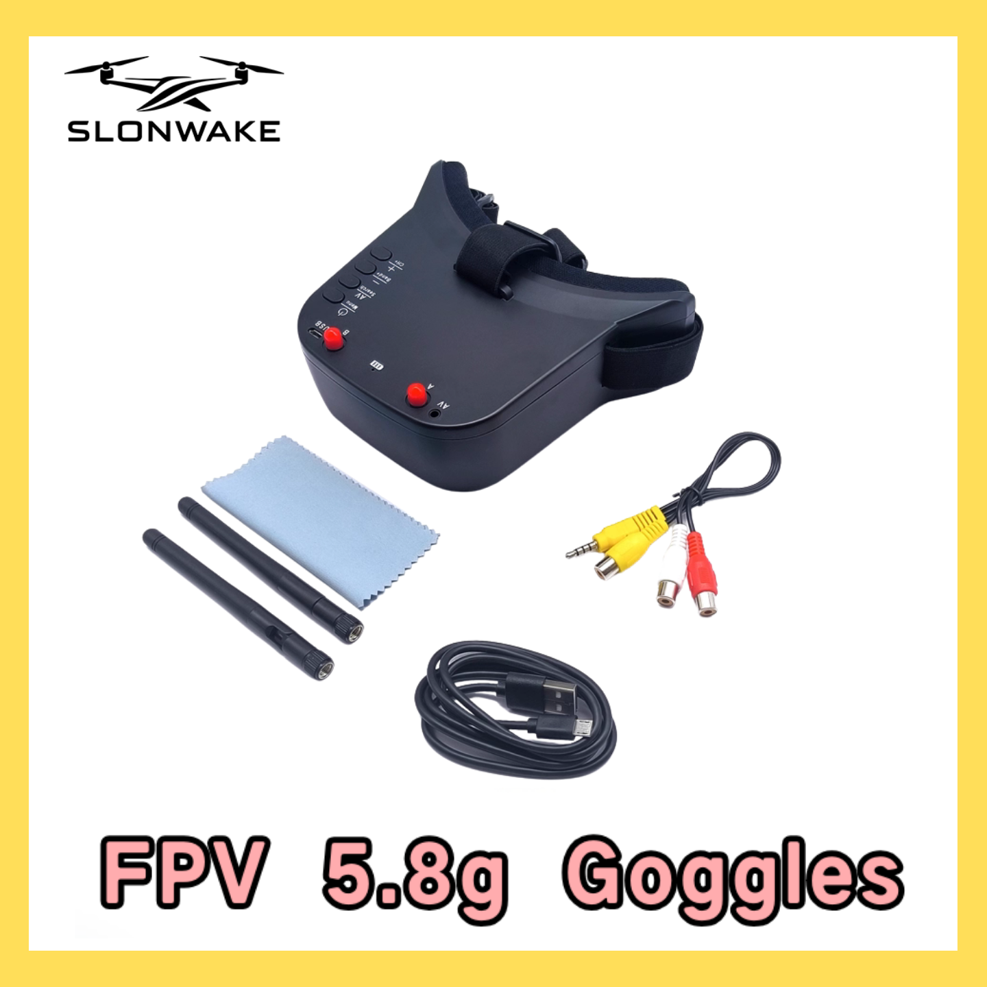 SLONWAKE 5.8G 48CH FPV 400mw V - Drone Racing Vtx incelemesi ve fiyatı
