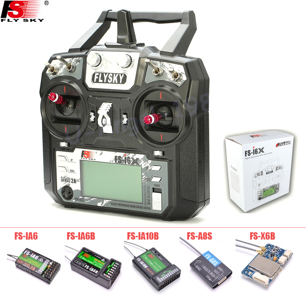 FLYSKY FS-i6X FS i6X 10CH 2.4G - Drone Racing Battery incelemesi ve fiyatı