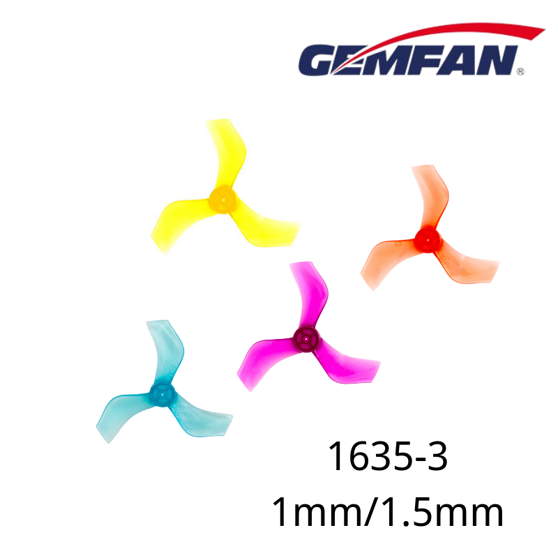 Gemfan 1635 40mm 3-Blade Prope - Drone Racing Propeller incelemesi ve fiyatı
